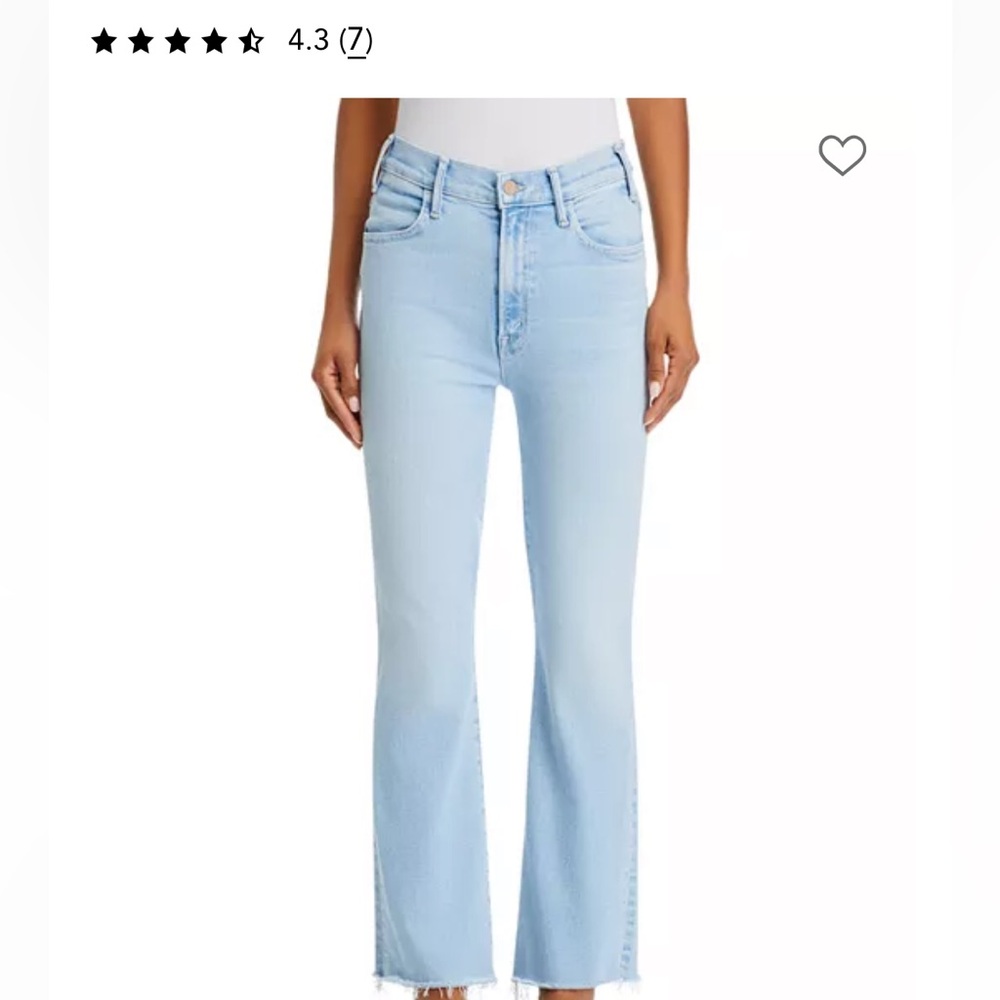 MOTHER Hustler Ankle Fray size 28